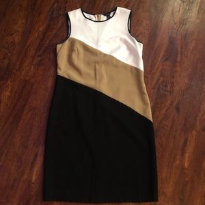 Ann Taylor asymmetrical dress